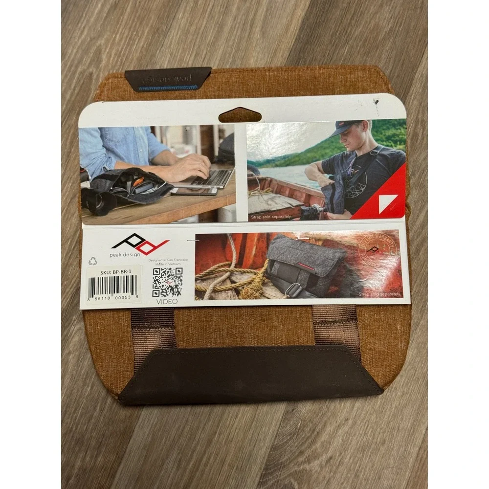 Peak Design The Field Pouch Expandable Accessory Bag Heritage Tan